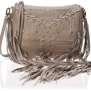 Big Buddha Fringe Crossbody Purse